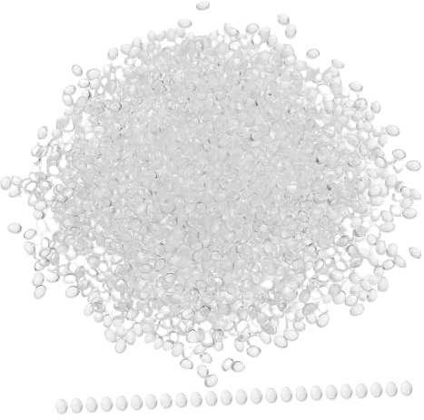 Homoyoyo 1bag Thermoplastic Beads Resin Crafts Resin Pellets for Modeling Polymorphs Beads DIY Crafting Material Thermoplastic of Pellets