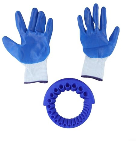 Pumixiy Afilador de brocas profesional para taladro eléctrico de 2 a 13 mm, compatible con amoladora angular de 125 mm, equipo de taller portátil (con guantes)