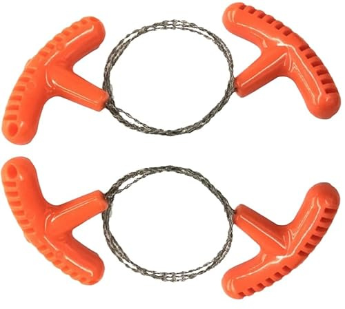 Sierra de bolsillo de acero inoxidable de 70 cm, para madera y plástico, herramienta ligera de supervivencia compacta, ideal para acampar y exteriores (2, NARANJA)