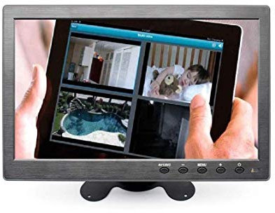 TEMPO DI SALDI Monitor LCD 10.1 Pollici Full HDMI Con Telecomando X Auto Videosorveglianza