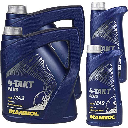 10 L Original MANNOL Motoröl 4-Takt Plus 10W-40 Motorradöl Bike Oil 11192206
