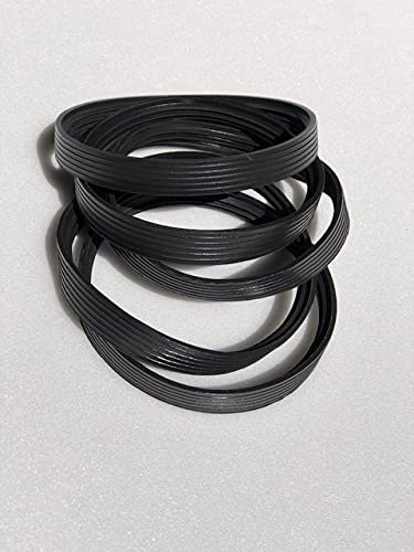 Lot de 5 joints d'étanchéité en silicone pour tuyau de cheminée pour poêle à granulés max. 250° (D 80 mm) SP9 mm