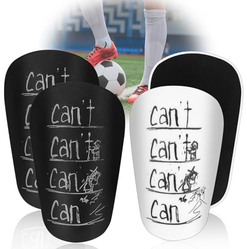 ELNLE Mini Protege Tibia Foot Enfant 2 Paires 8 x 5 cm Protège Mini Tibia Football pour Enfant Fort et Léger Protege Tibia pour Jeux de Football, Jogging, Courir