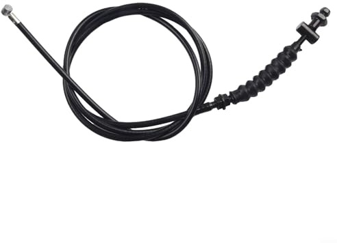 Juego de línea de freno de scooter eléctrico, cable de freno de rueda delantera de acero de 130 cm, reemplazo fiable para viajeros al aire libre