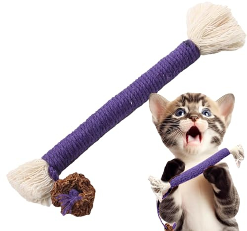Baoqifong Bâtons de Vigne argentée pour Chats, bâtons de Vigne argentée naturels, pour Chats - à mâcher naturels pour Le Nettoyage des Dents, mélange d'à Chat et de Menthe à Chat,Catmint