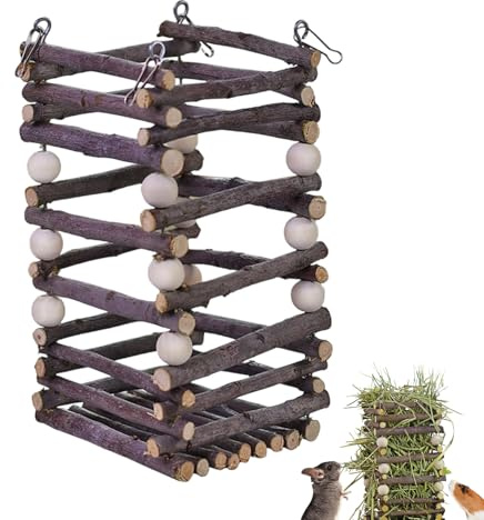 De Conejos Contenedor de Madera Natural 7,62 x 17,78 cm