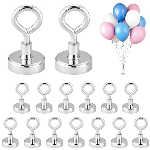 Set da 15 Pesi per Palloncini a Elio — Blocchi Peso Riutilizzabili per Decorazioni di Feste, Matrimoni, Compleanni e Natale (Capacità di tenuta: 3 kg)