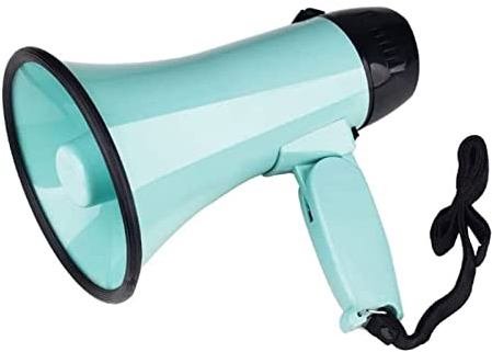 megafon, Megafonhögtalare Megafon Handhållen Bullhorn Domarmegafoner Justerbar volymkontroll