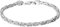 FILANGO Herren Armband Königsarmband mit Karabinerverschluss für Männer 925 Sterling Silber Silberfarben 3,2 mm Stärke 19 cm Länge