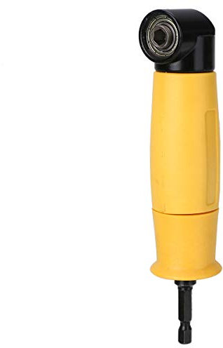 TOOLSTAR Taladro de ángulo recto, destornillador de 90 grados, portabrocas de ángulo recto, adaptador inalámbrico