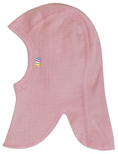 Joha Kinder Mütze Schlupfmütze aus 100% Wolle Old Rose-48 cm