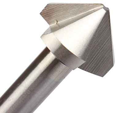 1 stück 4.5-50mm 3 Flöte 90 Grad HSS M2 6542 Senker Andachwerkzeug Bohrer für Edelstahl Aluminiumlegierung (Größe : 50mm)