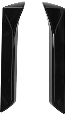 Spoiler Laterale Ricambio 2 Pezzi per ala Esterna Lunotto Posteriore Sinistro Destro Seat 5F FR Mk3 MK3.5 Dal 2013 Al 2021(Nero lucido)