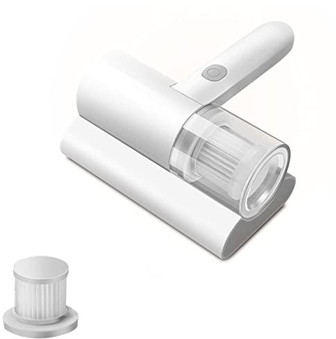 FAMKIT Aspiradora de colchón de mano UV de 10 KPa, succión fuerte, elimina ácaros y polvo para sofá cama