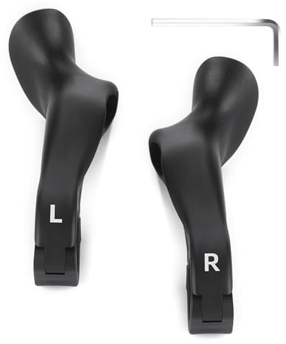 Poignées de Guidon de vélo,Poignée De Vélo,Poignées de vélo ergonomiques,pour Guidon de VTT de 21,8 à 22,8 mm