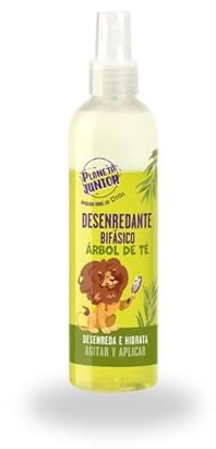 PLANETA JUNIOR Desenredante Bifásico con Aceite de Árbol de Té, 250ml