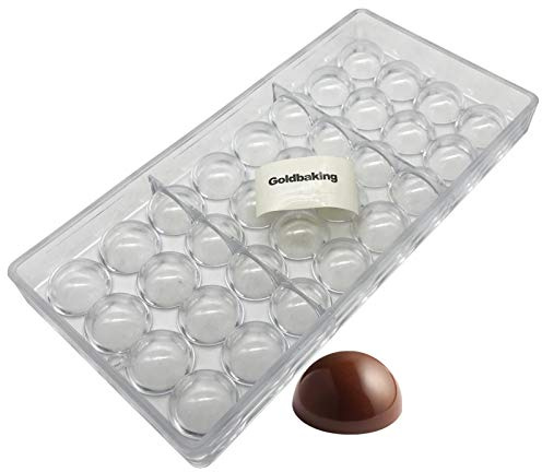 2.7cm Chocolate Sphere Mold Polycarbonate Small Ball Candy Mould (xs1.06inch)