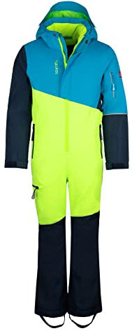 Trollkids Kids Hallingdal Snowsuit 152, cool lime
