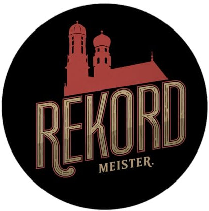 München Rekordmeister Magnet mit Flaschenöffner im Retro Stil Fußballfan-Dekomagnet für Kühlschrank oder Büro Bayern