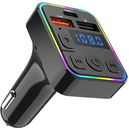 Bilmusikadapter Typ-C Dubbel USB Plug And Play