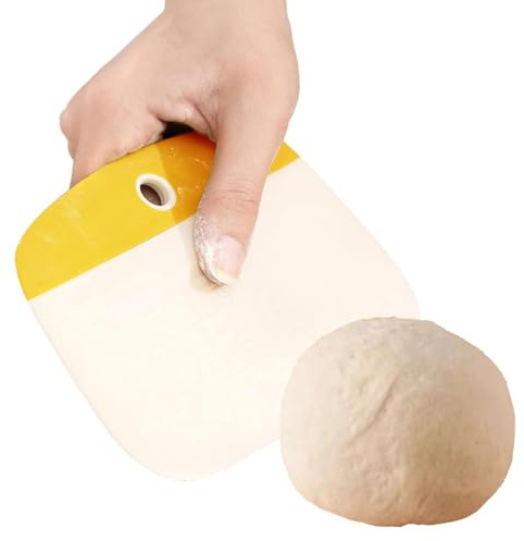 Raschietto Per Impasto – Raschietto Da Banco Da 15x10,5 Cm, Spatola Flessibile Per, Taglierina Per Alimenti, Aiutante Per Impasto Da Forno Torta Pane Glassa Fondente Per La Preparazione Caratt