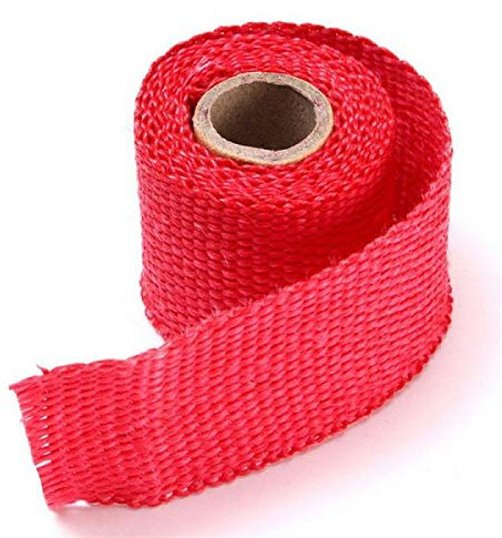 StickersLab - Ruban thermique en fibre de verre protection chaleur collecteur d'échappement 50 mm x 1,5 m