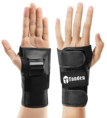 Tanden Wrist Guards for Skating Protective Gear Kids and Adult Wrist Guards for Roller Skating Snowboarding Ski Skateboard
