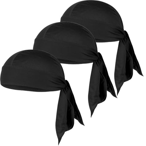 TIHNY Bandana Bonnet tête de Mort, Bandeau Respirant à séchage Rapide et évacuant la Transpiration, idéal pour Le Cyclisme et la Course à Pied.