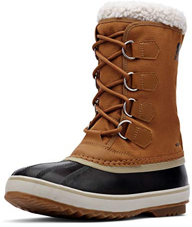 Sorel 1964 PAC NYLON WATERPROOF Schneestiefel für Herren, Braun (Camel Brown x Black), 43 EU