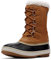 Sorel 1964 PAC NYLON WATERPROOF Schneestiefel für Herren, Braun (Camel Brown x Black), 43 EU