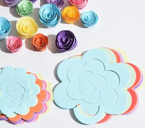 60 Sheets Coloured Origami Paper, Mixed Craft Squares for DIY Folding | Versatile craft paper in assorted shades, ideal as coloured paper for origami, scrapbooking and creative projects.