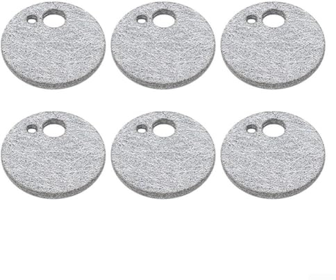 Honseadek Malla de filtro de calentador de estacionamiento, red volátil de atomización caliente diesel de doble agujero de 6 piezas, resistente a altas temperaturas de hierro-cromo-aluminio