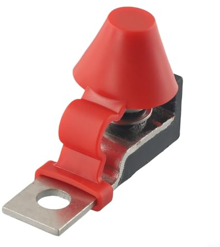 Honseadek Porte-fusible MRBF 60 A, support de borne de batterie de 8 mm, courant max 300 A, tension maximale de 60 V, pour câblage automobile et applications de technologie embarquée
