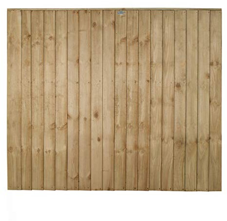 Forest Garden Forest Fence Panel, Pressure Treated, 5 ft (Pack of 5)