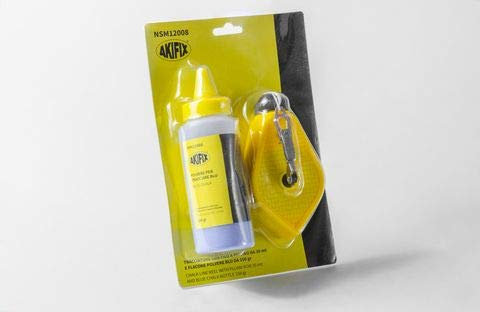 AKIFIX TRACCIATORE CON FILO A PIOMBO DA 30 MT + FLACONE BLU 150 GR