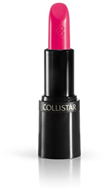 Collistar Rossetto Puro, n.103 Fucsia Petunia, Colore puro e aderente per labbra idratate e rigenerate, Texture cremosa e confortevole, Finish satinato, 3.5ml