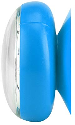 Tbest Hower Clocks,Reloj a Prueba de Agua,Baño de Metal Rojo,Relojes Pequeños con Ventosa,Relojes con Pies de Ventosa Succión a Prueba de Agua Ventana de Pared Espejo Baño Ducha Reloj (Azul)