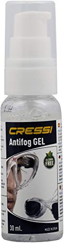 Cressi Anti Fog Gel Antibeschlagmittel, Transparent, 30 ml