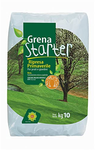 GRENA STARTER 10 KG Fertilizzante Concime Organo-Minerale NPK