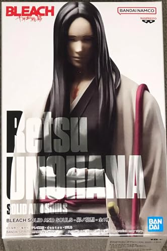 Banpresto Figure Statue Retsu Unohana Bleach Solid and Souls - Hauteur 15 cm - BP19437 - Multicolore