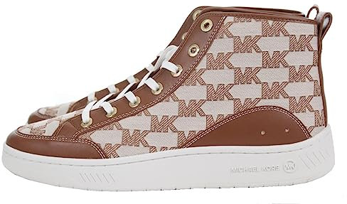 Michael Kors Sneakers - Shea Mid High Top (Braun, EU Schuhgrößensystem, Erwachsene, Numerisch, M, 37)