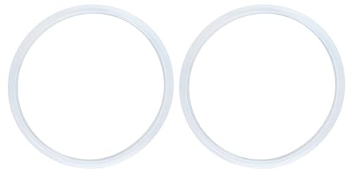 2 Pcs Pressure Cooker Gasket, Pressure Canner Sealing Ring Gasket Silicone Gasket Seal Rings Replacement (22cm)