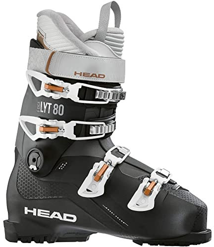 HEAD Edge LYT 80 Botas de esquí para mujer Negro/Cobre 25.5