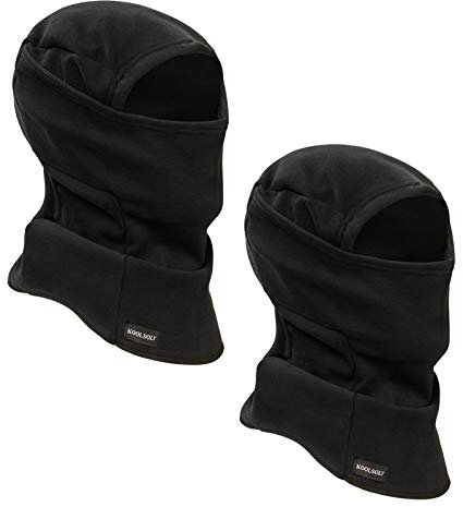 KOOLSOLY Sturmhaube-Skimaske, warme und Winddichte Fleece-Wintersportkappe für Männer, Frauen