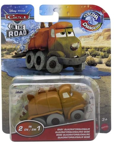 Disney Bilar - Color Changers - Baby Quadratorquosaur (HDM68)