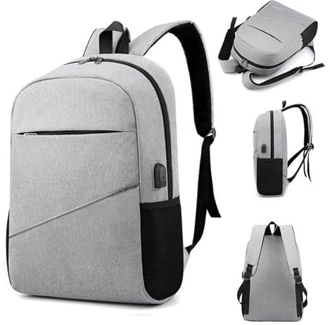 Backpack, Anti Theft Backpack Nordace Backpack Uk Laptop Backpack with USB Charging Port for Men and Women (Grey)