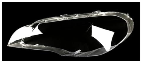 YXXYAP Scheinwerfer Streuscheibe, Für BMW X5 E70 2008-2013 Auto Front Scheinwerfer Abdeckung Scheinwerfer Shell Transparent Lampenschirm,A-Left