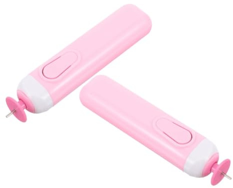 LIFKOME 2 Pezzi Penna Quilling Elettrica per Carta Te Strumento Slotted per Avvolgimento e Arricciatura Leggera e Portatile per Progetti di Artigianato Manuale