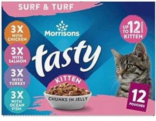 Morrisons Kitten Selection in Jelly 100 g x 48