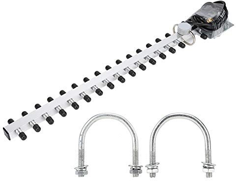 ciciglow Yagi Antenna, 2.4G 25dBi High Gain Wireless Router Network Card 16 Unit Directional Network Card Linear vertical Type 1.5m Long Antenna